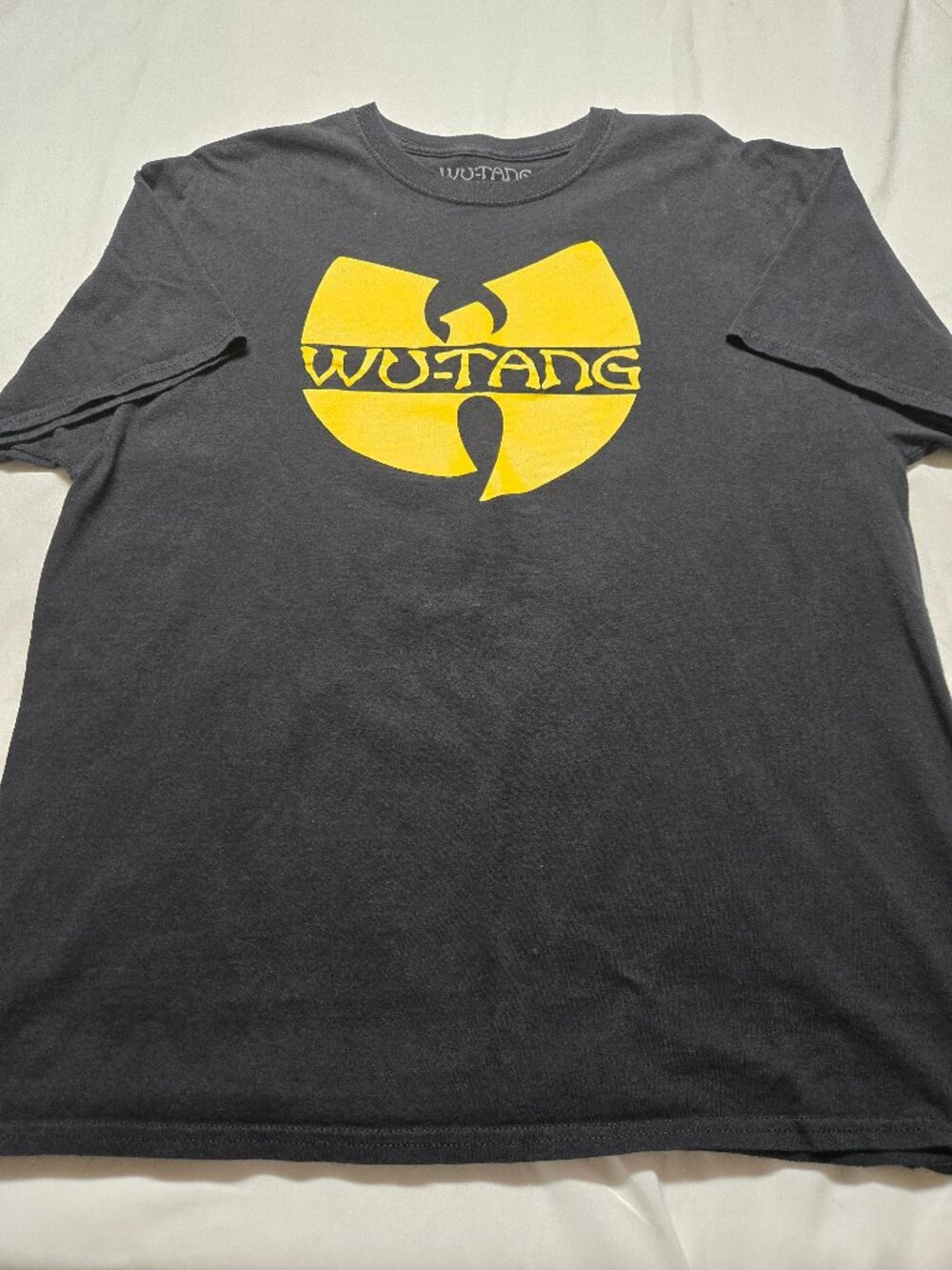 Wu Tang Black Front Print T-shirt (XL)